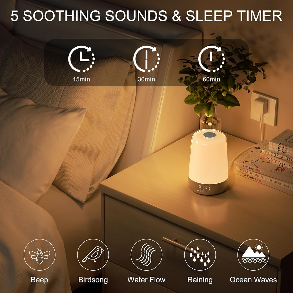 Sisica | Sunrise Simulation Alarm Clock | USB-C