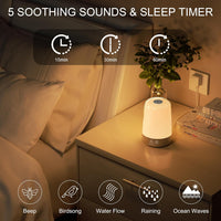 Sisica | Sunrise Simulation Alarm Clock | USB-C