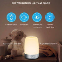 Sisica Wake-Up Lamp with Nature Sounds