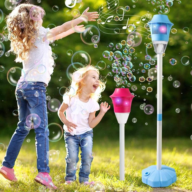 Sisica | Automatic Bubble Maker for Kids | BubbleFun Magical Bubble Play | 20,000+ Bubbles/Min | Adjustable Height | Portable
