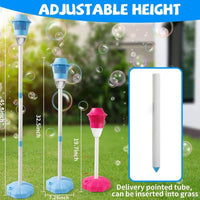 Charly | Automatic Bubble Maker for Kids | BubbleFun Magical Bubble Play | 20,000+ Bubbles/Min | Adjustable Height | Portable
