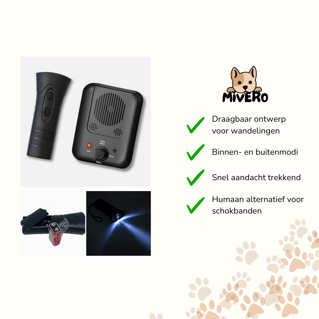 Sisica | Ultrasonic Pet Calmer - Stop Excessive Barking