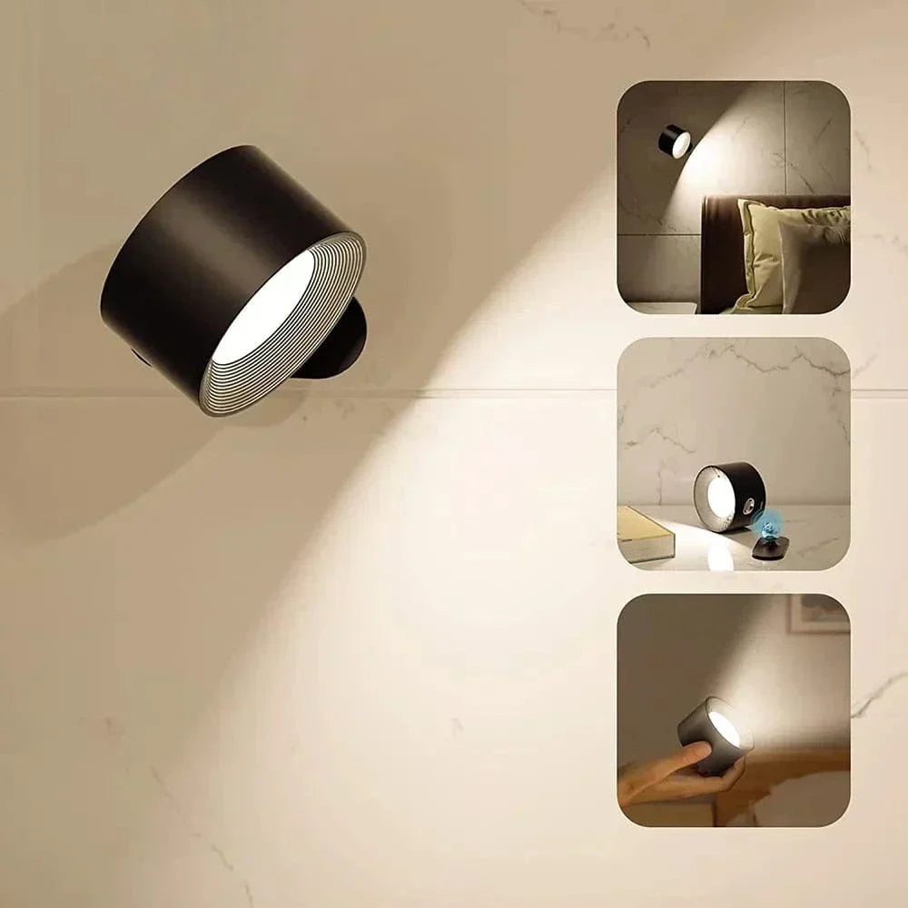 Sisica Wireless Wall Light - Rechargeable & 360° Adjustable