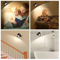 Sisica Wireless Wall Light - Rechargeable & 360° Adjustable