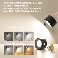 Sisica Wireless Wall Light - Rechargeable & 360° Adjustable