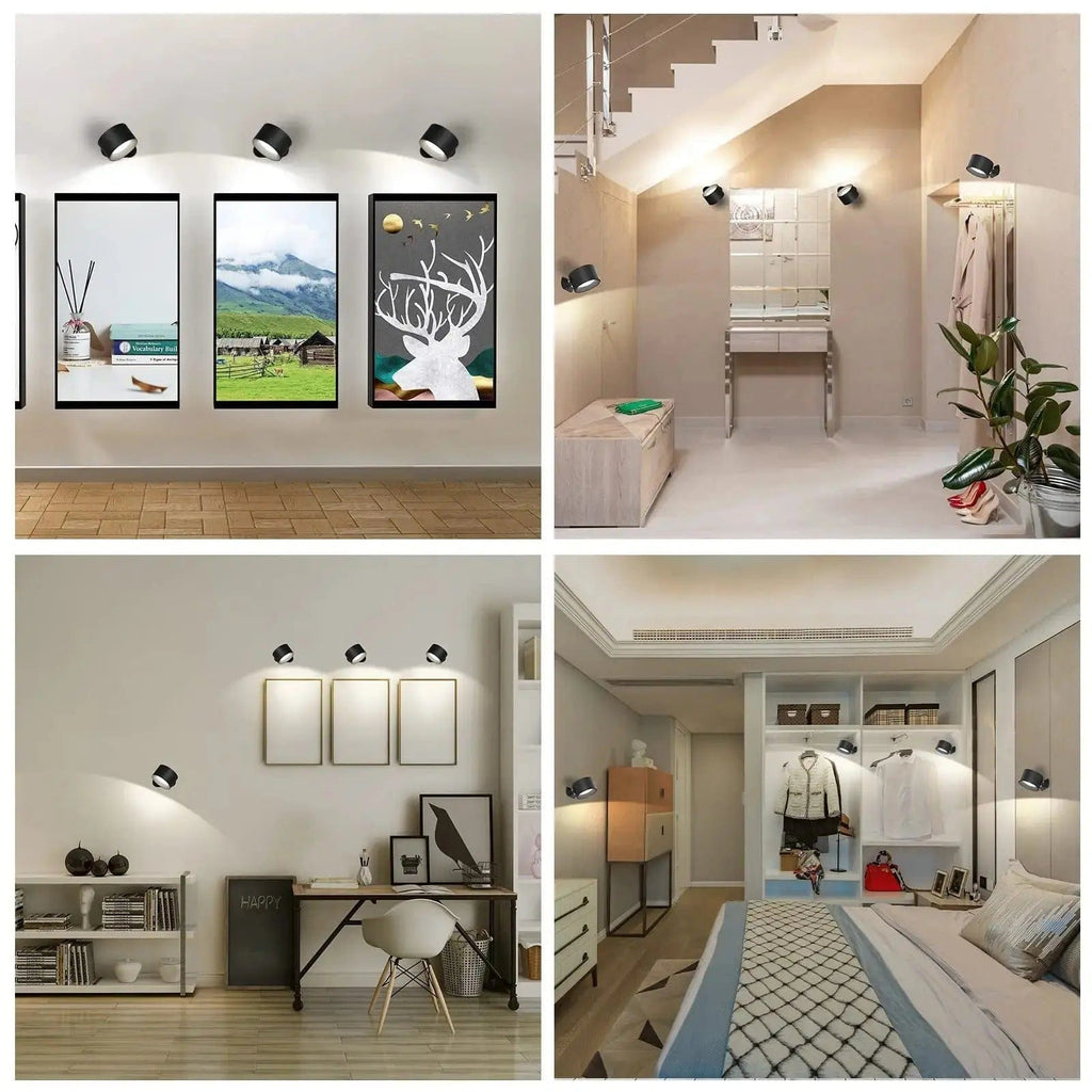 Sisica Wireless Wall Light - Rechargeable & 360° Adjustable