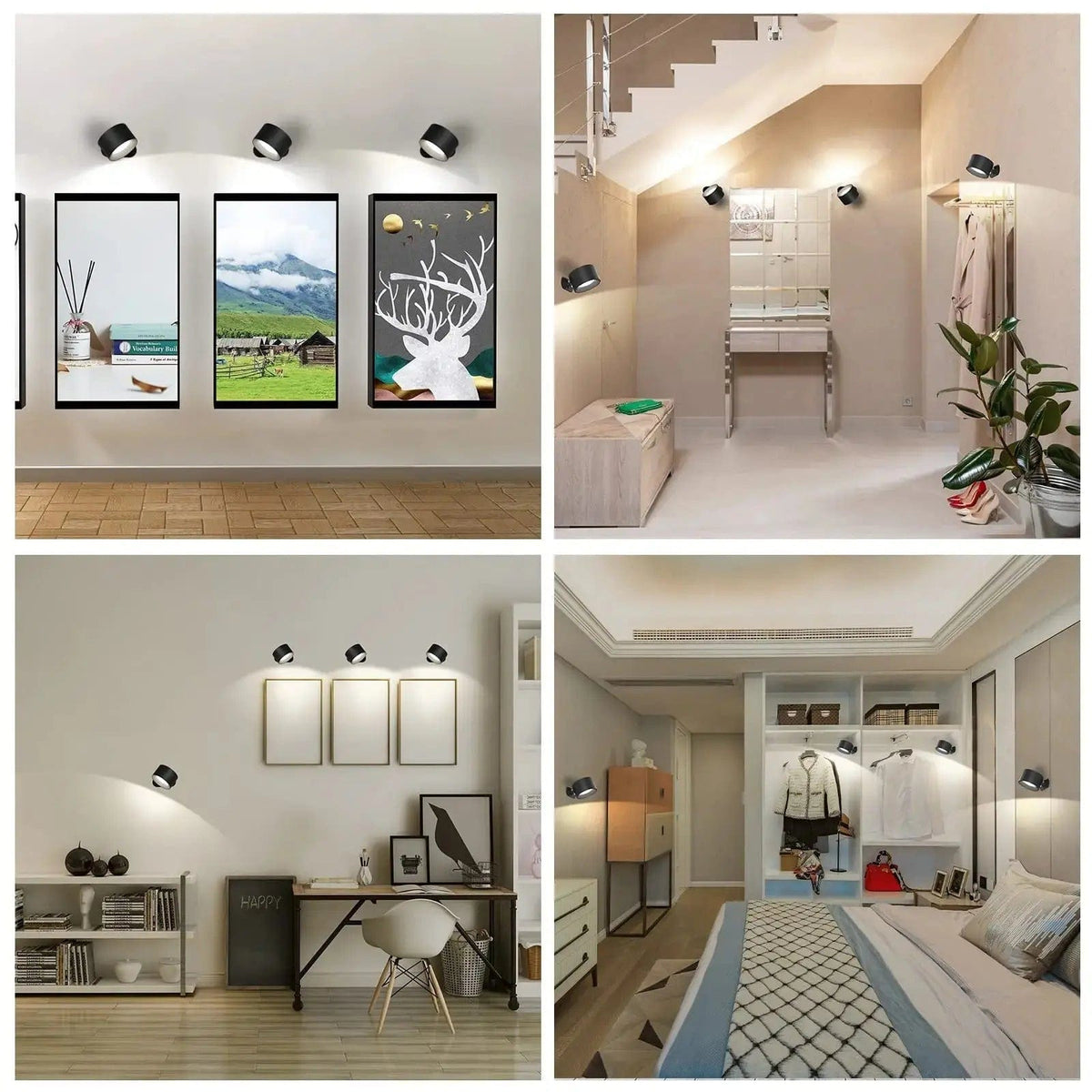 Sisica Wireless Wall Light - Rechargeable & 360° Adjustable