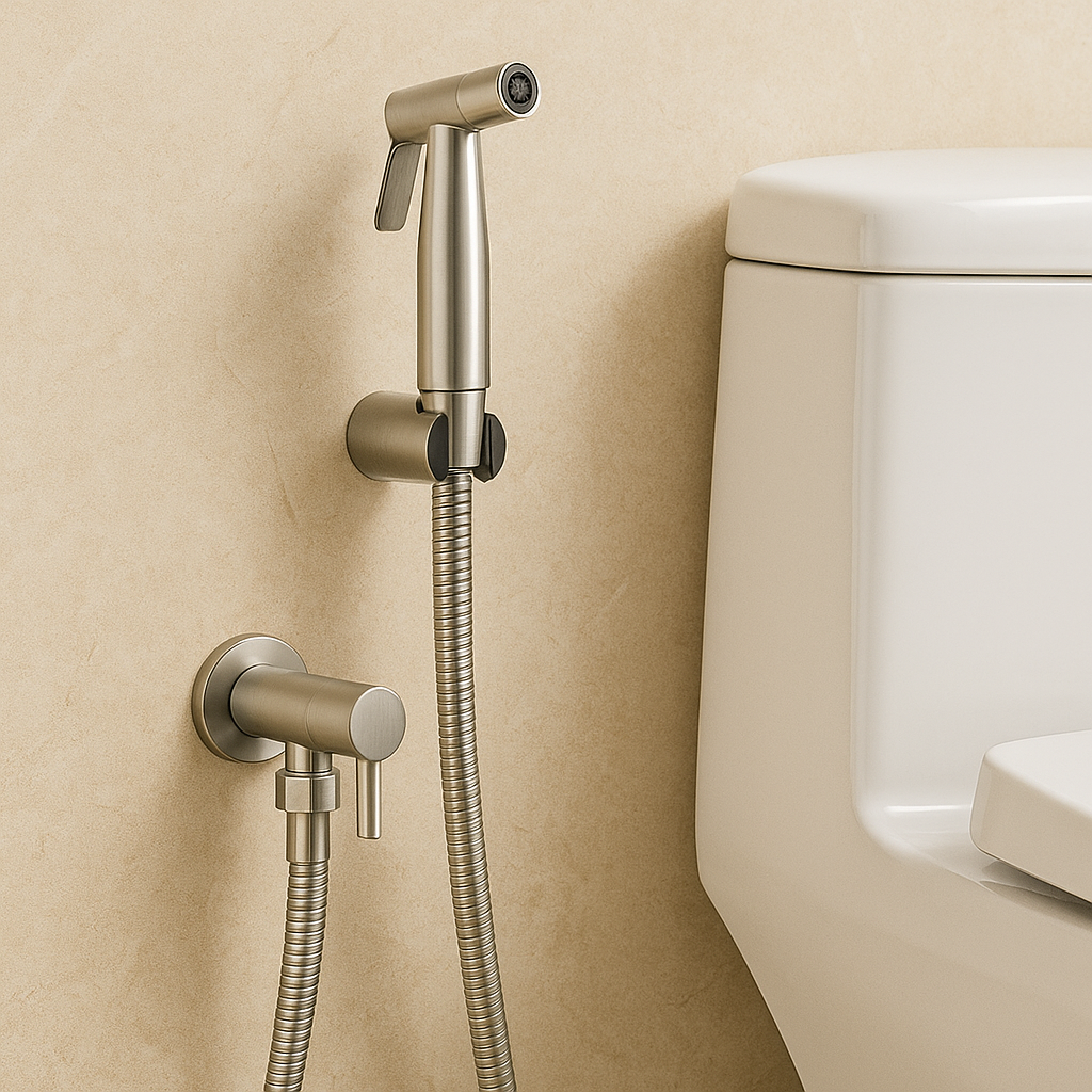 Sisica | Stainless Steel Bidet Sprayer with Wall Mount
