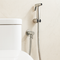 Charly | Bidet Sprayer in Stainless Steel – Wall Mounted with Adjustable Spray