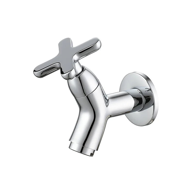 Charly | BrassFlow – Wall-Mounted Cold Water Tap in Solid Brass