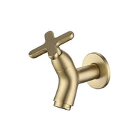 Charly | BrassFlow – Wall-Mounted Cold Water Tap in Solid Brass