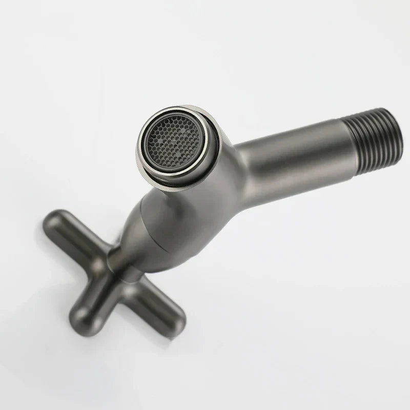 Sisica | BrassFlow – Wall-Mounted Cold Water Tap in Solid Brass