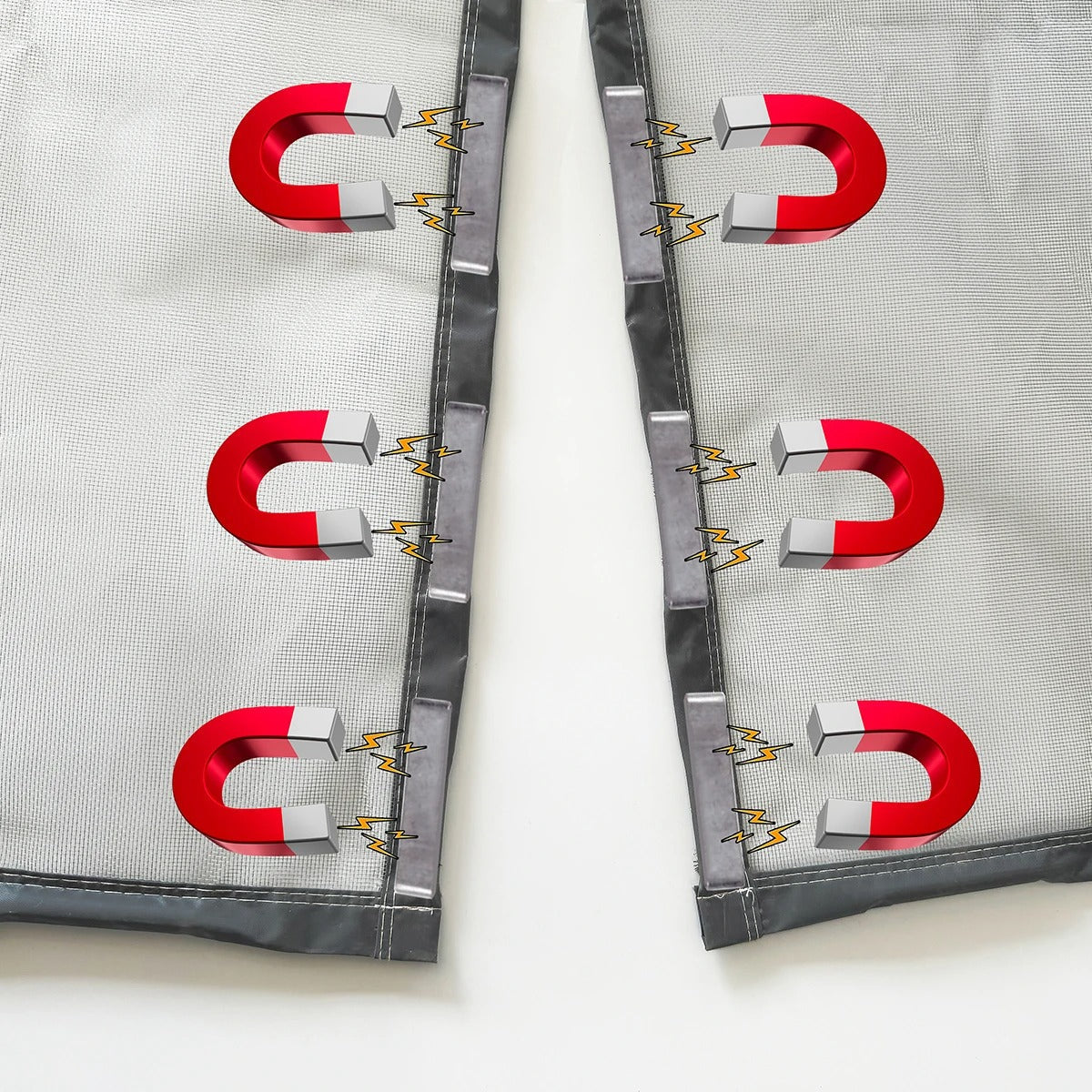 Sisica | BugGuard Magnetic Screen Door - Automatic Closure
