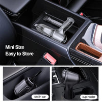 Sisica | Car Vacuum Cleaner - Powerful and Compact Car Vac for Quick Cleaning
