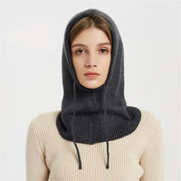 Charly | Cashmere Knit Winter Hat with Hood – Warm & Elegant