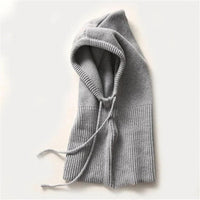 Charly | Cashmere Knit Winter Hat with Hood – Warm & Elegant