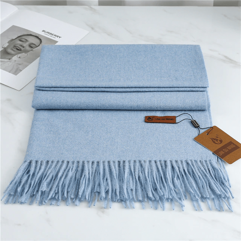 Charly | Cashmere Scarf with Tassels for Warmth and Elegance
