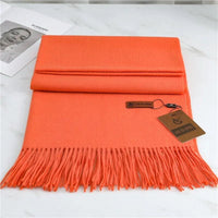 Charly | Cashmere Scarf with Tassels for Warmth and Elegance