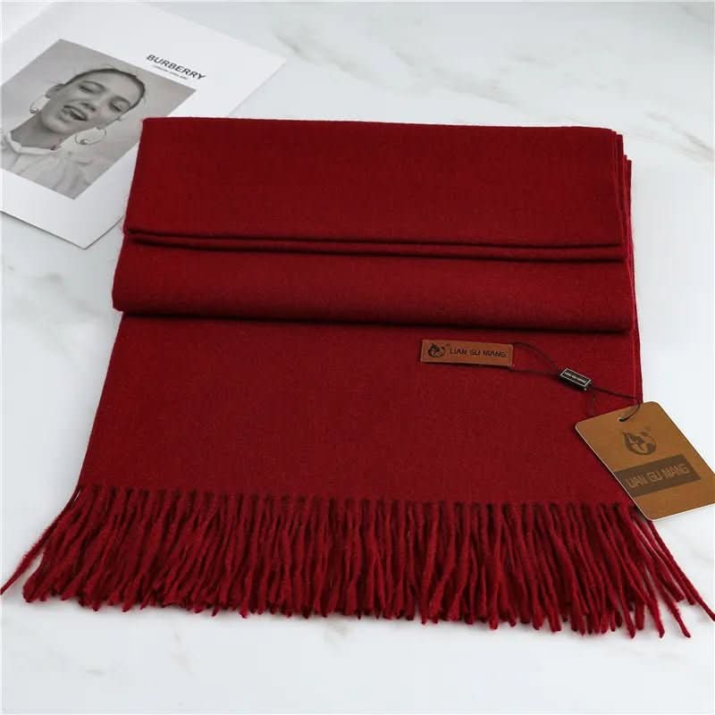 Charly | Cashmere Scarf with Tassels for Warmth and Elegance