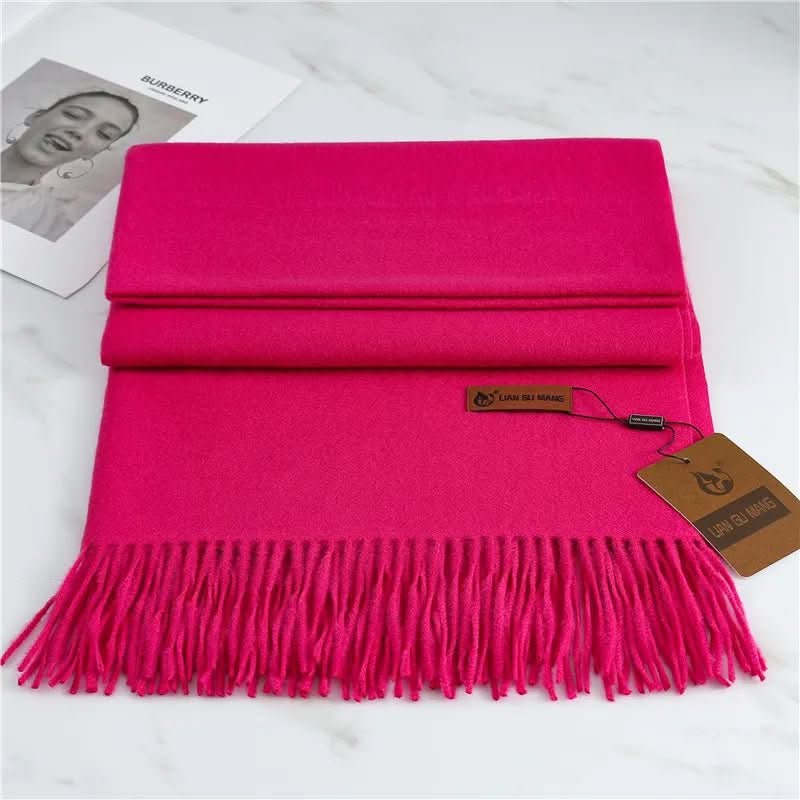 Charly | Cashmere Scarf with Tassels for Warmth and Elegance