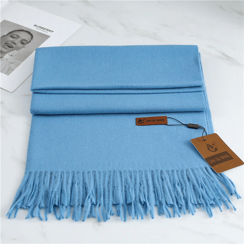 Charly | Cashmere Scarf with Tassels for Warmth and Elegance