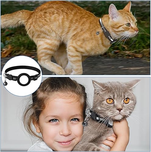 Sisica | Cat GPS Tracker Collar | Safety Release, Reflective, Durable