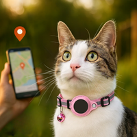 Sisica | Cat GPS Tracker Collar | Safety Release, Reflective, Durable