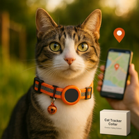 Sisica | Cat GPS Tracker Collar | Safety Release, Reflective, Durable