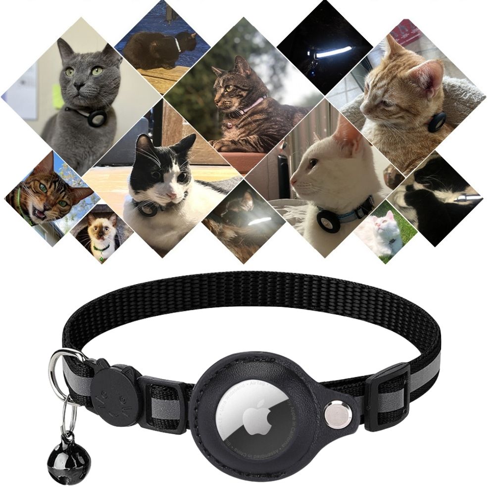 Sisica | Cat GPS Tracker Collar | Safety Release, Reflective, Durable