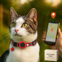 Sisica | Cat GPS Tracker Collar | Safety Release, Reflective, Durable