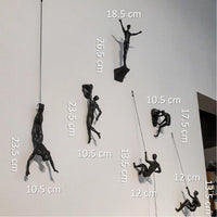 Sisica | Wall Climbing Figures Set
