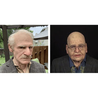 Sisica | Creepy Old Man Mask – Realistic Latex Halloween Mask for Adults