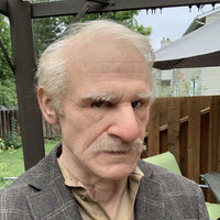 Charly | Creepy Old Man Mask – Realistic Latex Halloween Mask for Adults