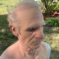 Sisica | Creepy Old Man Mask – Realistic Latex Halloween Mask for Adults