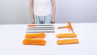 Sisica | Extendable Window Washer with Squeegee - Streak-Free Glass Tool