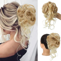 Charly | Curly Hair Bun – Clip-in Hair Piece with Volume and Natural Look