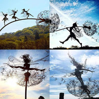 Sisica | Dancing Fairy Statue Steel - FairyDancer™