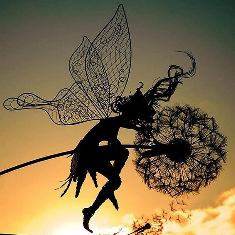 Sisica | Dancing Fairy Statue Steel - FairyDancer™