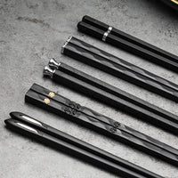 Charly | DineLux – Luxurious Chopstick Set with Refined Designs (5 Pairs)