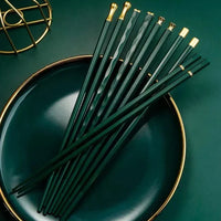 Charly | DineLux – Luxurious Chopstick Set with Refined Designs (5 Pairs)