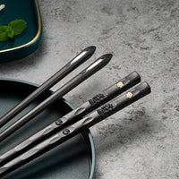 Sisica | DineLux – Luxurious Chopstick Set with Refined Designs (5 Pairs)