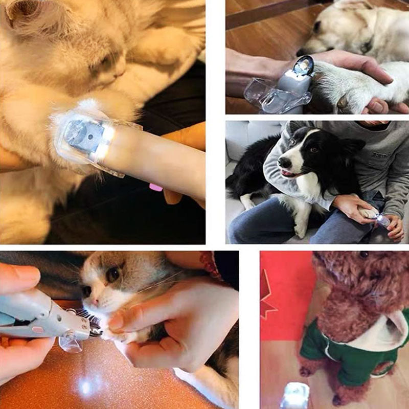 Sisica | Dog & Cat Nail Clipper with Safety Sensor & LED