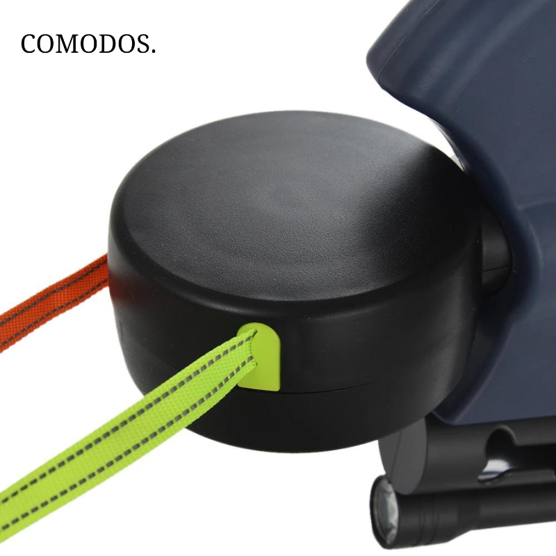 Sisica | Double Retractable Dog Leash with LED Light