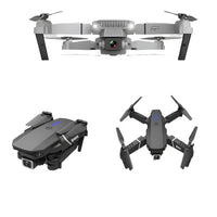 Charly- E88 Pro Drone 4k HD Double Camera RC VR 3D Long Battery Life Flight Path FPV Mini Drone