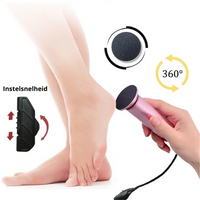 Sisica | Electric Foot Callus Remover with Adjustable Speed