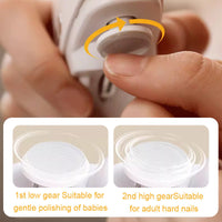 Sisica | Electric Toenail Clipper with Variable Speed