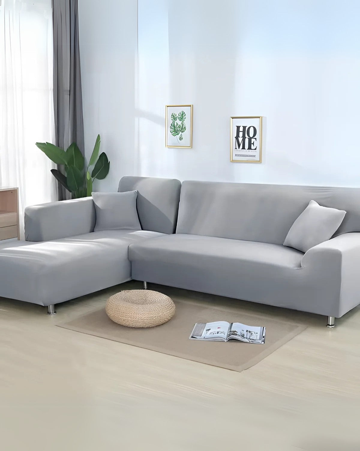 Charly | Elegant Modular Sofa Covers with Flexible Fit for Corner and Modular Sofas