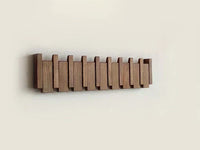 Charly | Elegant Wooden Coat Rack for Piano Hanging Clothes Storage