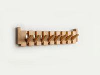 Charly | Elegant Wooden Coat Rack for Piano Hanging Clothes Storage