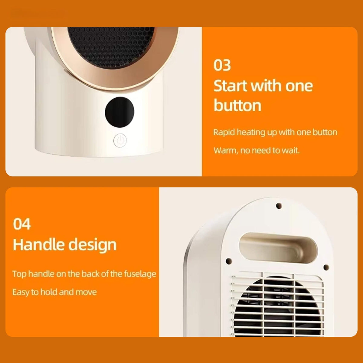 Sisica | Energy-Efficient Space Heater for Small Rooms